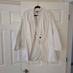 Jessica London 16W White Blazer